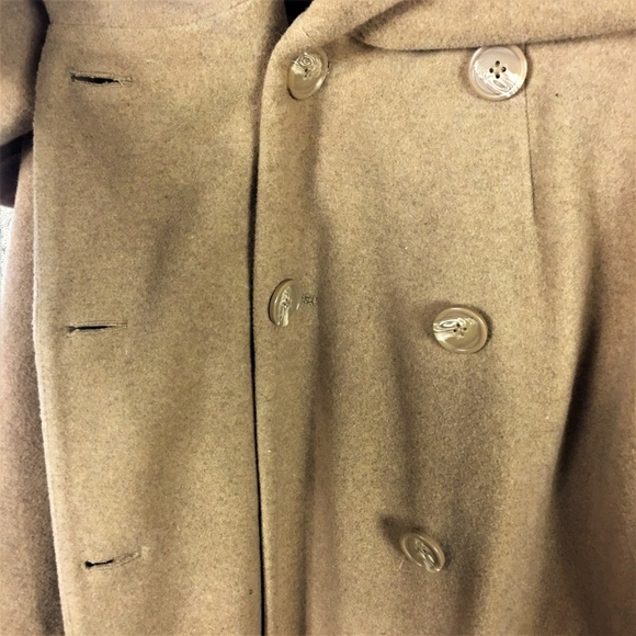 Roaman’s Camel Wool Coat - Picture 5 of 8